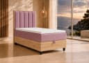 Best for Home Boxspringbett Trinity K-10 mit Bettkasten & Topper Rosa Bild 2