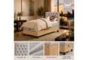 Best for Home Boxspringbett Trinity K-14 Single Grau mit Bettkasten & Topper Bild 4