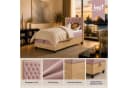 Best for Home Boxspringbett Trinity K-14 Single Rosa mit Bettkasten & Topper Bild 4