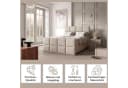 Best for Home Boxspringbett Trinity K-1 LUX Modernes Boxspringbett mit Stauraum & Komfort Bild 1