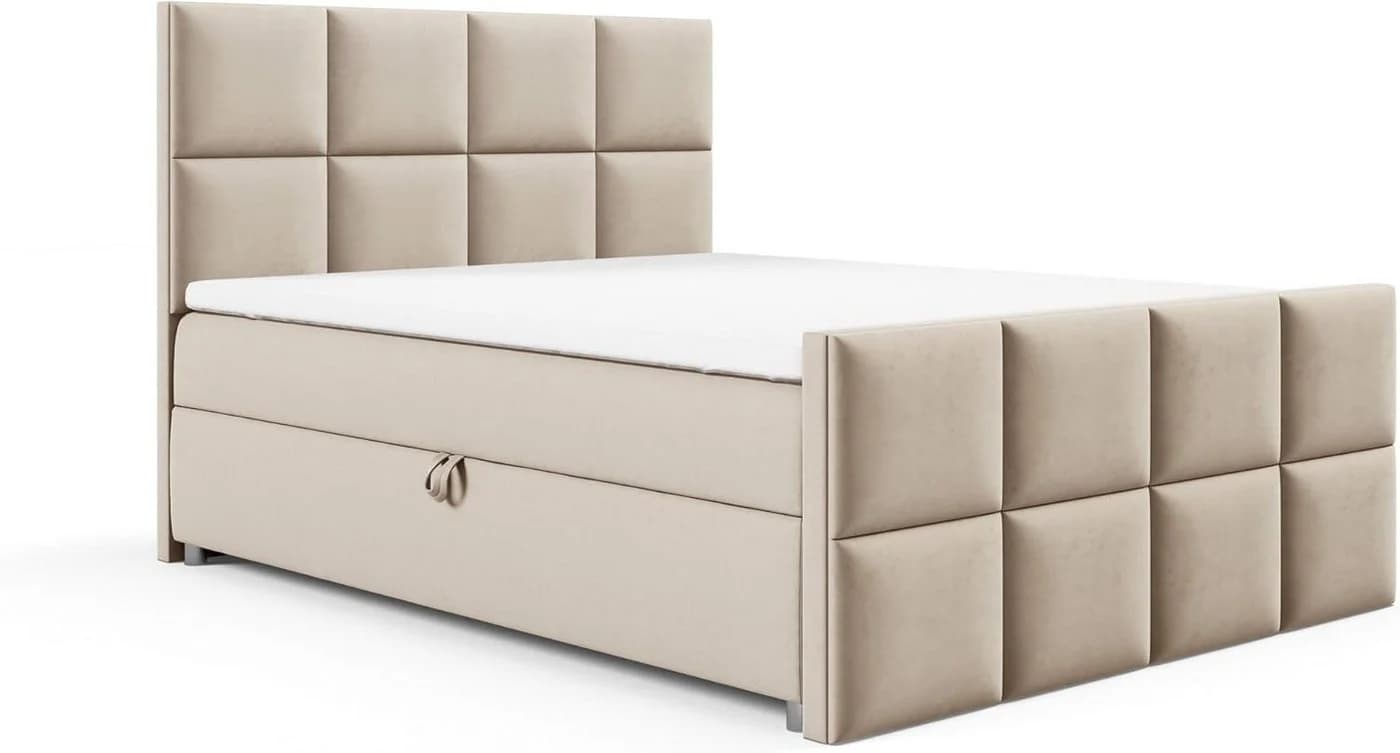 Best for Home Boxspringbett Trinity K-1 LUX Modernes Boxspringbett mit Stauraum & Komfort - Bild 2