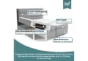 Best for Home Boxspringbett Trinity K-1 LUX mit Stauraum und Topper Bild 4