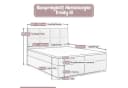 Best for Home Boxspringbett Trinity K-1 LUX Rosa Modern Bild 3
