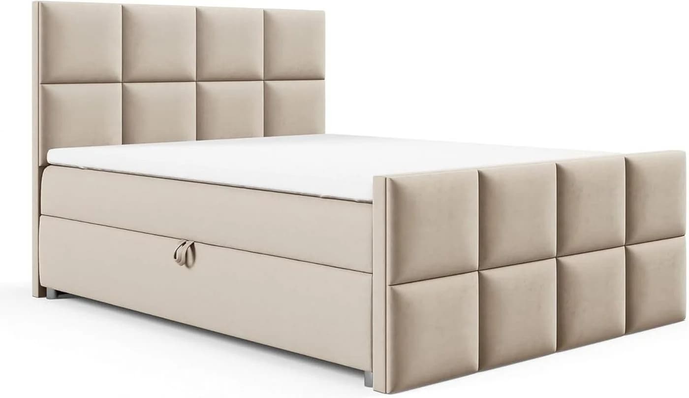 Best for Home Boxspringbett Trinity K-2 LUX mit Stauraum und Topper - Bild 2