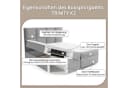 Best for Home Boxspringbett Trinity K-2 LUX mit Stauraum und Topper Bild 5
