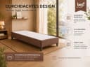 Best for Home Boxspringbett Rahmen Massivholz Braun Bild 1
