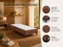 Best for Home Boxspringbett Rahmen Massivholz Braun Bild 3
