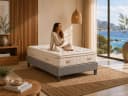 Best for Home Boxspringbett Rahmen Massivholz Grau 12 cm Füße Bild 1