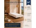 Best for Home Boxspringbett Rahmen Massivholz Beige Bild 1