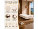 Best for Home Boxspringbett Rahmen Massivholz Beige Bild 3