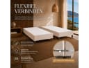 Best for Home Boxspringbett Rahmen Massivholz Beige Bild 4