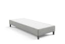 Best for Home Boxspringbett Rahmen Massivholz Grau 12cm Füße Bild 1
