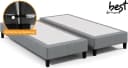 Best for Home Boxspringbett Rahmen Massivholz Grau 12cm Füße Bild 5