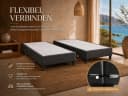 Best for Home Boxspringbettgestell Trinity Massivholz Schwarz Bild 4