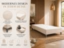 Best for Home Boxspringbettgestell Massivholz Beige Bild 4