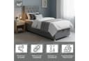 Best for Home Boxspringbett Trinity K-14 mit Bettkasten & Topper Grau Bild 1