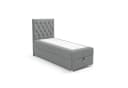 Best for Home Boxspringbett Trinity K-14 mit Bettkasten & Topper Grau Bild 2
