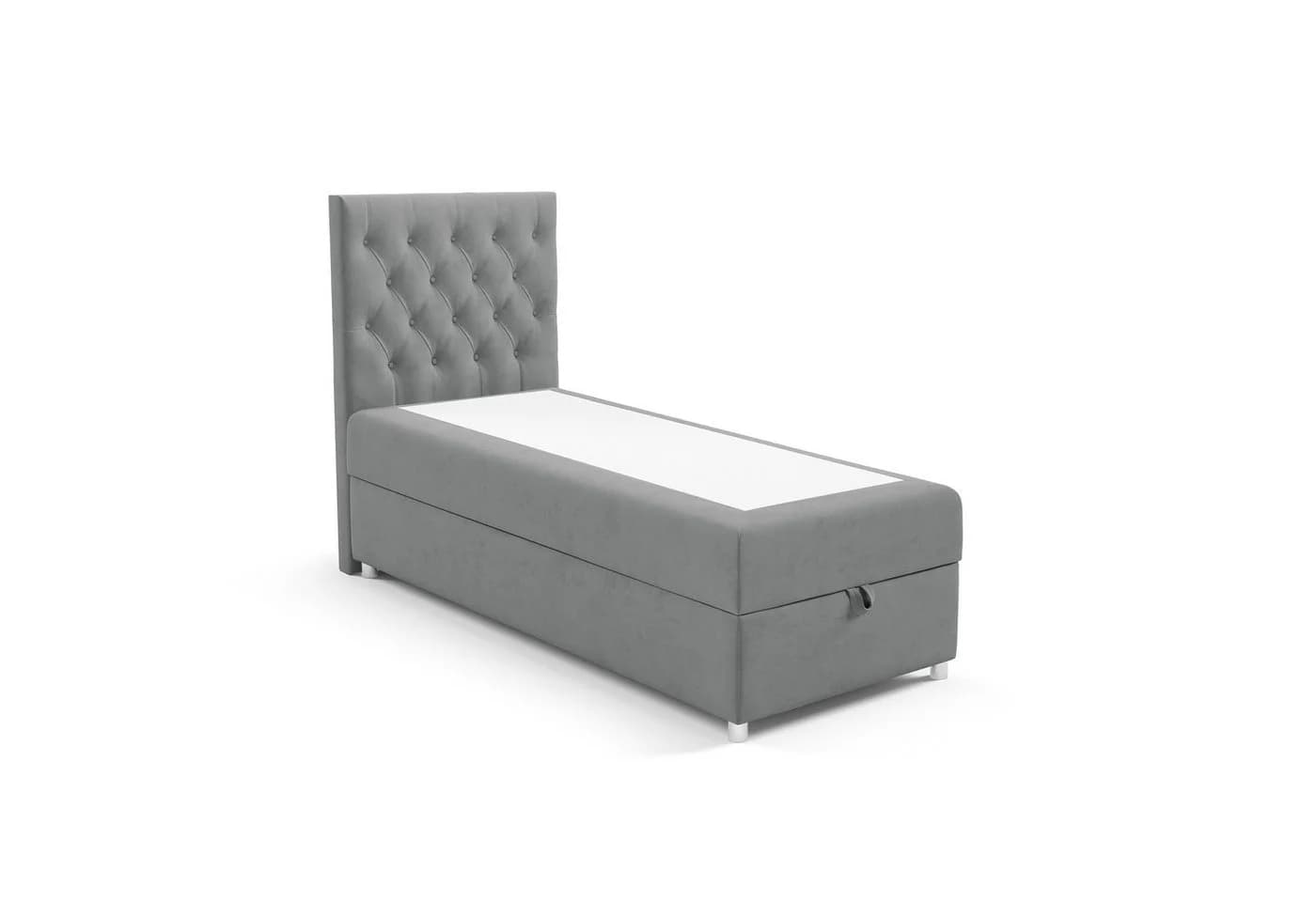Best for Home Boxspringbett Trinity K-14 mit Bettkasten & Topper Grau - Bild 2