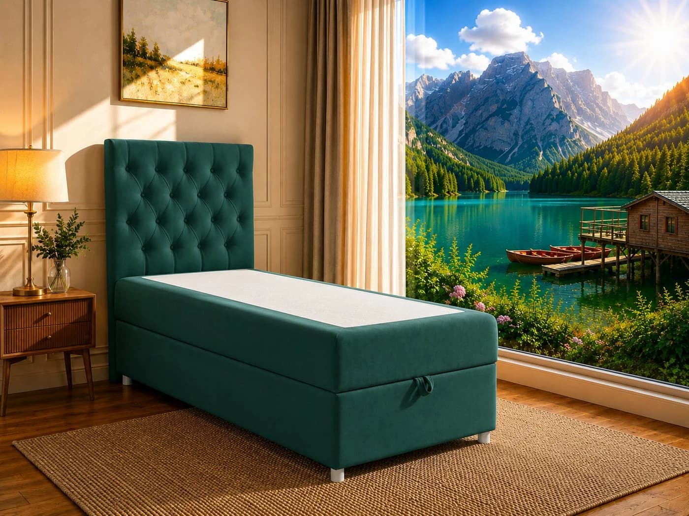Best for Home Boxspringbett Trinity K-14 mit Bettkasten & Bonnell-Federkern - Bild 2