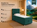 Best for Home Boxspringbett Trinity K-14 mit Bettkasten & Bonnell-Federkern Bild 3