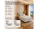 Best for Home Boxspringbett K18 Single SLIM mit Bettkasten & Matratze Bild 4