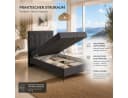 Best for Home Boxspringbett K15 Single SLIM mit Bettkasten & Topper Bild 1