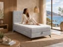 Best for Home Boxspringbett K15 Single SLIM mit Bettkasten & Topper Bild 4