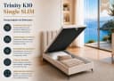 Best for Home Boxspringbett K10 Single SLIM mit Bettkasten & Matratze Bild 1