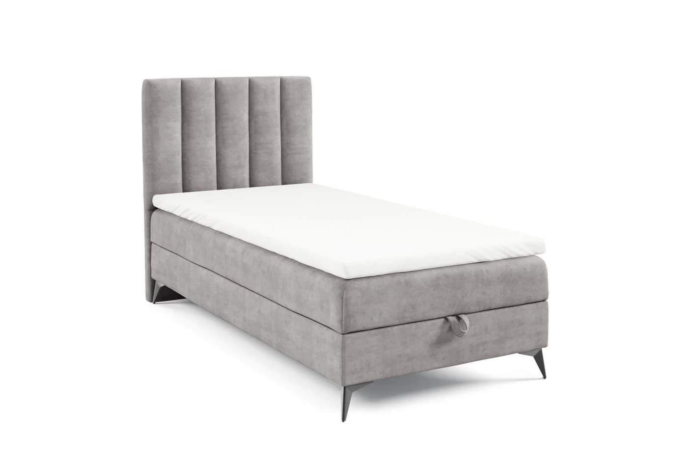 Best for Home Boxspringbett K10 Single SLIM mit Bettkasten - Bild 2
