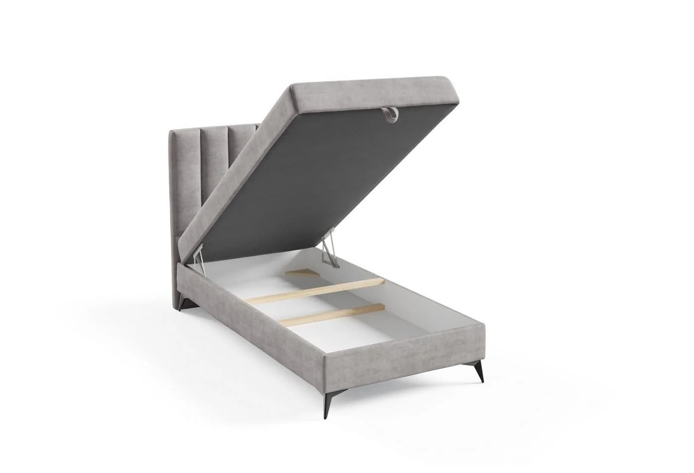 Best for Home Boxspringbett K10 Single SLIM mit Bettkasten - Bild 5