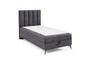 Best for Home Boxspringbett K10 Single SLIM mit Bettkasten & Topper H3 Bild 4