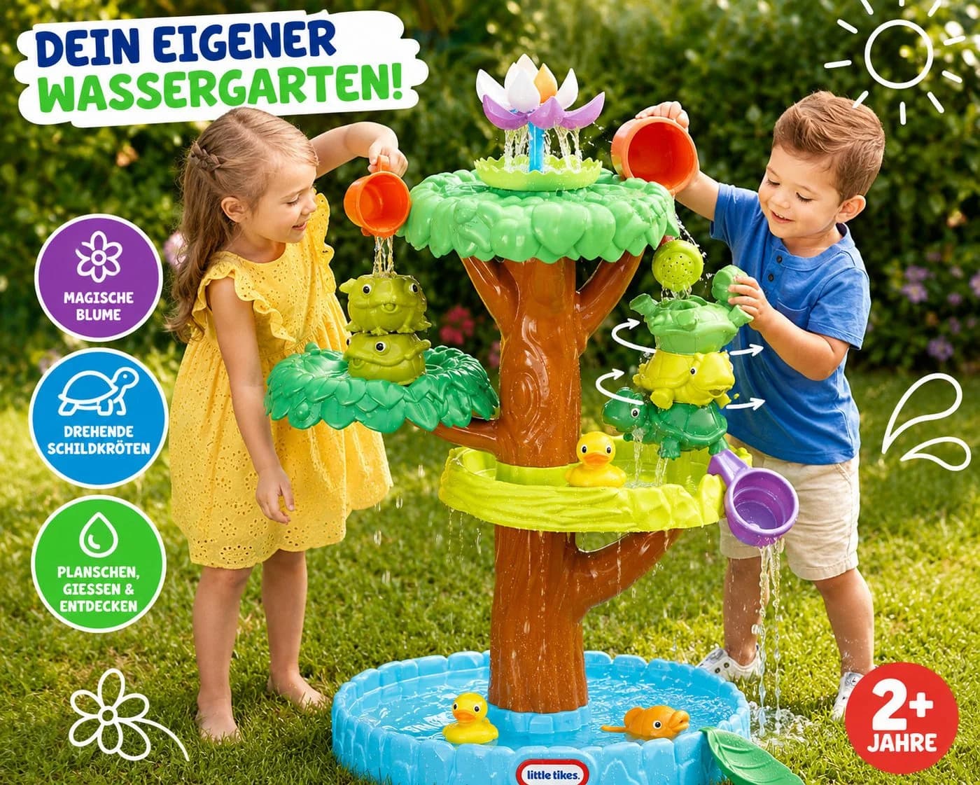 Little Tikes Magic Flower Wassertisch Bunt Interaktiv - Bild 4