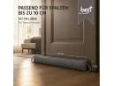 Best for Home Zugluftstopper Grau 107 cm Bild 4