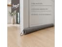 Best for Home Zugluftstopper Grau 107 cm Bild 5