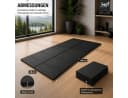 Best for Home Bodenschutzmatte Schwarz für Fitnessgeräte Bild 3