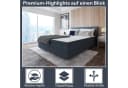Best for Home Boxspringbett Neo Sawana mit Bonellfederkern und Topper Bild 1
