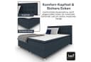 Best for Home Boxspringbett Neo Sawana mit Bonellfederkern und Topper Bild 3