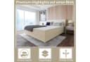 Best for Home Boxbett Neo Sawana Bonellfederkernmatratze mit Topper Beige Bild 1