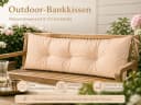 Best for Garden Dekokissen Bankauflage 120x40 cm Wetterfest Bild 1