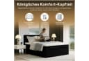 Best for Home Boxspringbett mit Bonellfederkern, Topper & Stauraum Bild 1