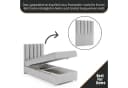 Best for Home Boxspringbett Trinity K10 SINGLE Grau mit Bettkasten Bild 5