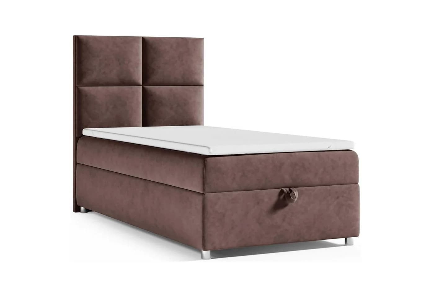 Best for Home Boxspringbett K2 SINGLE mit Bettkasten, Bonellmatratze & Topper - Bild 2