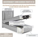 Best for Home Boxspringbett Trinity K-10 mit Bettkasten & Bonnell-Matratze Bild 4