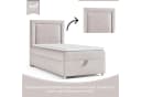 Best for Home Boxspringbett Trinity K-3 SINGLE mit Bettkasten & Topper H3 Creme Bild 5