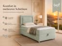 Best for Home Boxspringbett Trinity K-3 mit Stauraum und Topper Bild 3