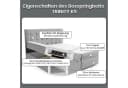 Best for Home Boxspringbett Trinity K-9 mit Bettkasten & Topper grau Bild 5
