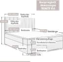 Best for Home Boxspringbett Trinity K-10 mit Bettkasten und Bonellfederkern Bild 4