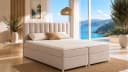 Best for Home Boxspringbett Trinity K-10 mit Bettkästen & Topper Beige Bild 2