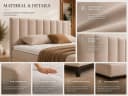Best for Home Boxspringbett Trinity K-10 mit Bettkästen & Topper Beige Bild 5