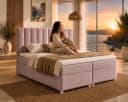 Best for Home Boxspringbett Trinity K-10 mit Bettkasten und Topper H3 Bild 3